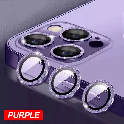 Camera Lens Protector for Iphone 11 12 13 Pro Max Mini 14 15 Pro Max Diamond Metal Protective Glass for Iphone 14 15 plus Lens
